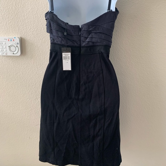BCBG- Black strapless dress - Picture 5 of 5